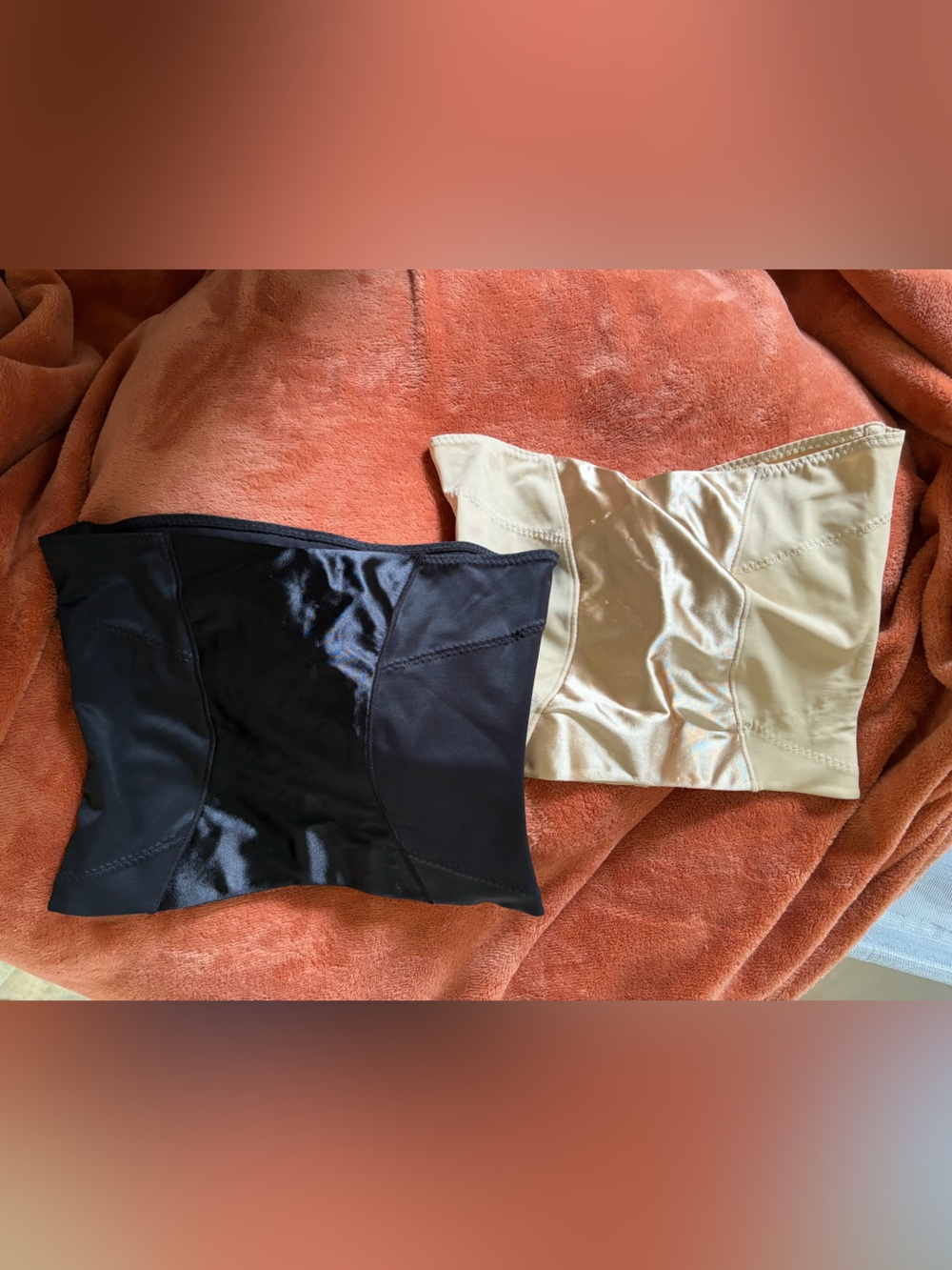 Shape Wear Bundle - Shaping Band - Taupe & Black 2XL - Compression Clothing